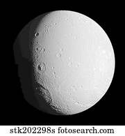 Saturn's moon Dione