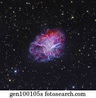 Crab Nebula Stock Image | 1787262 | Fotosearch