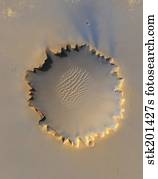 Victoria Crater on Mars