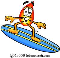 flamme, surfen flamme, surfen