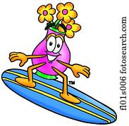 blumen, surfen blumen, surfen