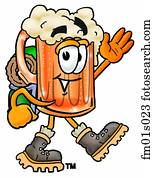 Beer mug hiking Beer mug hiking