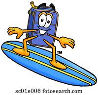 reisekoffer, surfen reisekoffer, surfen