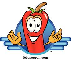 Chili Pepper Logo 6 Clip Art  Cpepper01l006 