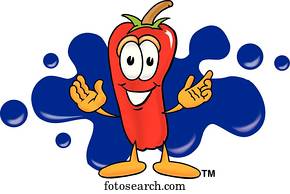 Chili Pepper Logo 7 Clip Art  Cpepper01l007 