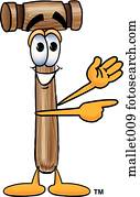holzhammer, zeigen, seite holzhammer, zeigen, seite