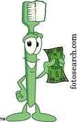 Toothbrush With Money