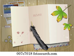 herbstliche, luft, in, illustraion herbstliche, luft, in, illustraion