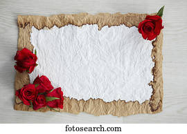roses memo pad