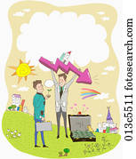 illustration of supporting delinquent borrower