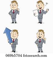 characterization, de, empresarios