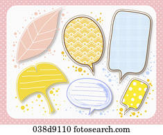 Various types of icons for memo