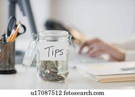 Tip jar
