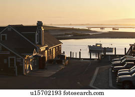 Fish market and harbor