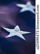 estrelas, ligado, bandeira americana