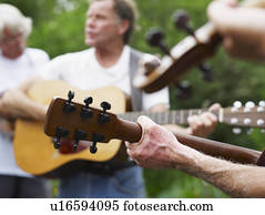 Outdoor musical performance