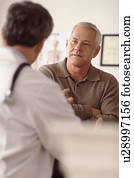 רופא, לדבר עם, חולה