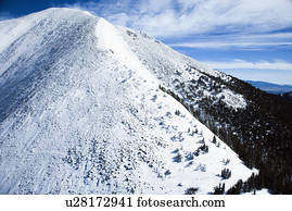 Snowy Mountain Peak