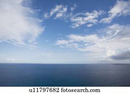 Horizon over water