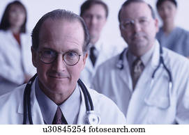 Portrait of healthcare workers