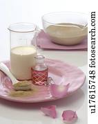 Healing earth and rose oil