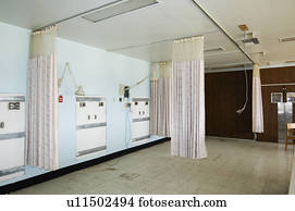 Empty Hospital Room