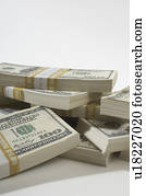 Stack of US Currency