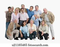 A group of happy people