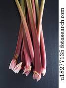stocks of rhubarb