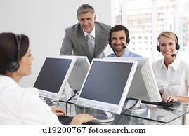 Happy business people Happy business people