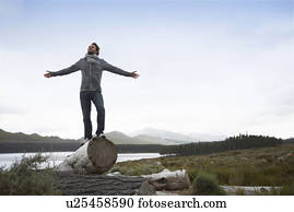 livre, homem, conceito