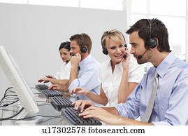 Young people at work Young people at work