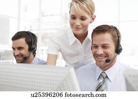 Young people at work Young people at work