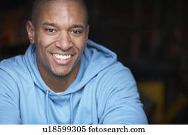 Portrait Of Young Man In Casual Clothing