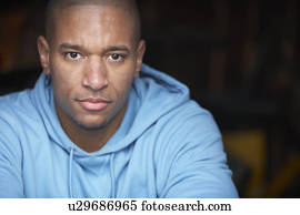 Portrait Of Young Man In Casual Clothing