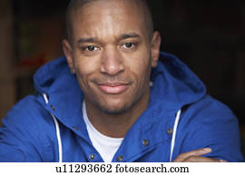 Portrait Of Young Man In Casual Clothing