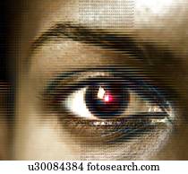 Biometrics, conceptual artwork