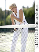 doloroso, ombro, ferimento