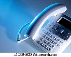 escrivaninha, telefone