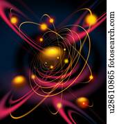 Planetary orbits, artwork