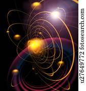 Planetary orbits, artwork