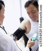 pressão sangue, medida