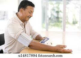 pressão sangue, medida