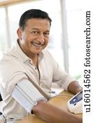 pressão sangue, medida