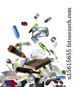 Recyclable household waste