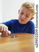 criança, com, mudança frouxa