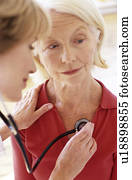 estetoscópio, exame