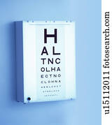 Eye chart