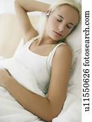 mulher, escutar música