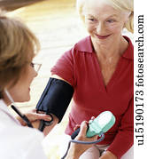 pressão sangue, medida